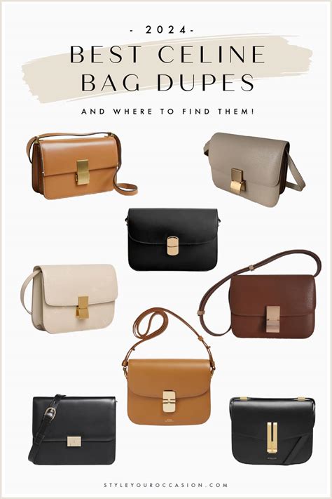 celine box bag dupe uk